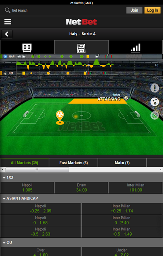 NetBet Screenshot NetBet Screen