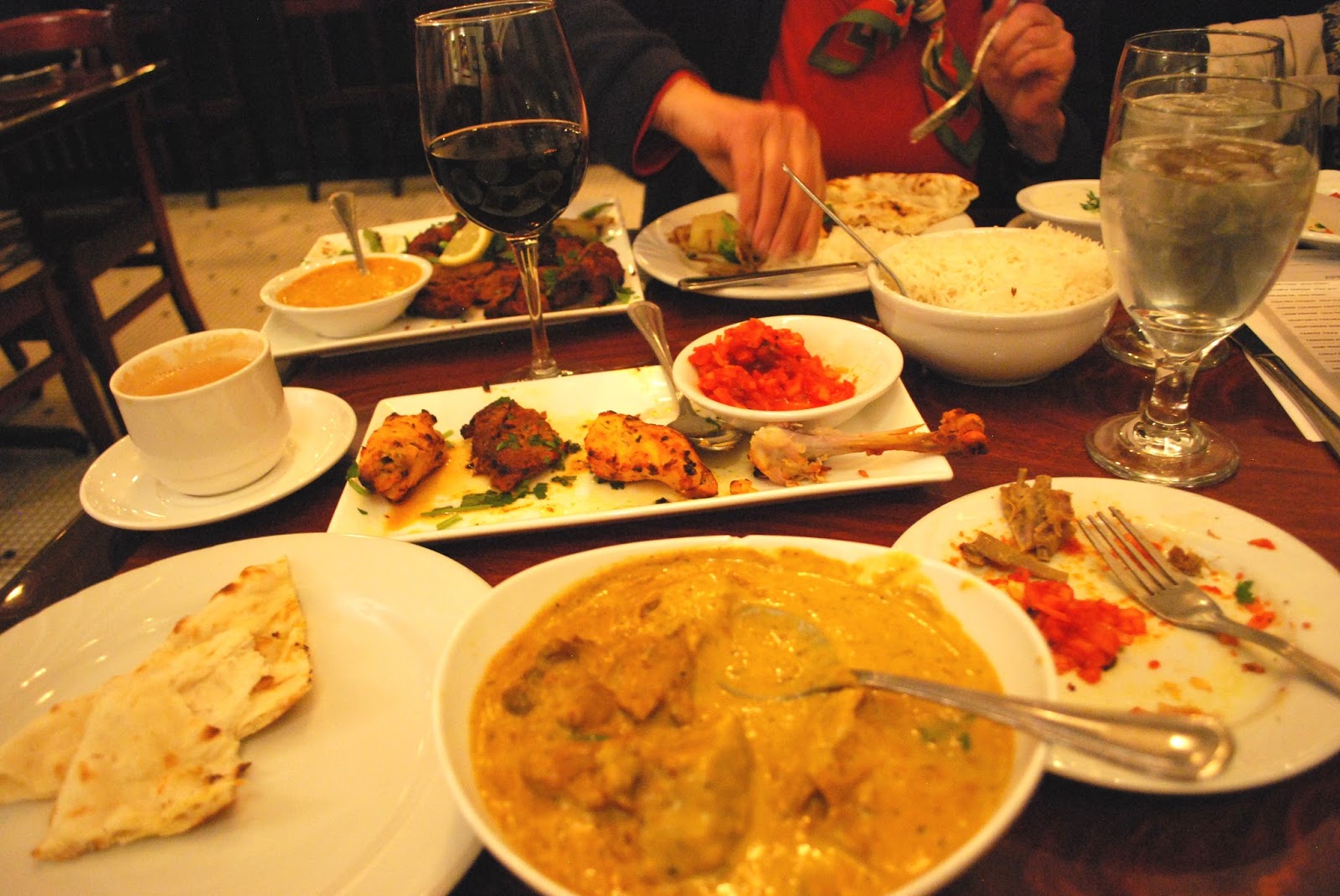 FOOD AND WINE SAFFRON INDIAN CUISINE