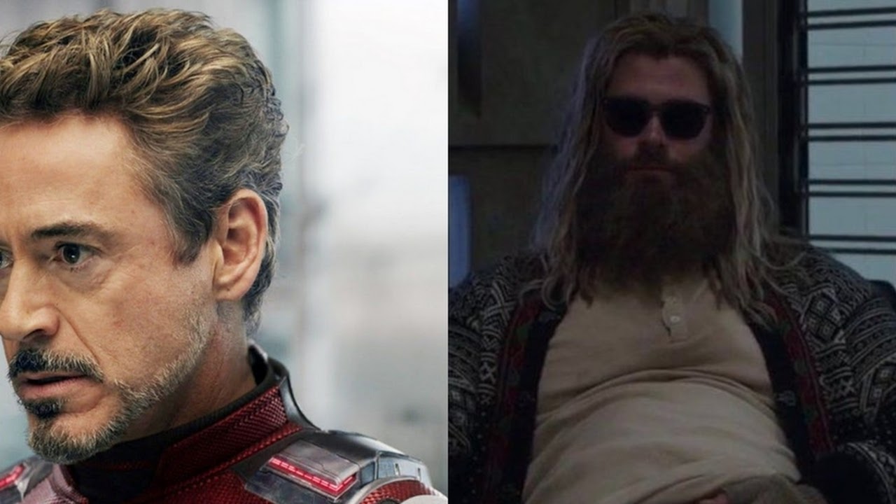 Foto dos bastidores de 'Vingadores: Ultimato' mostra Thor e Homem de Ferro