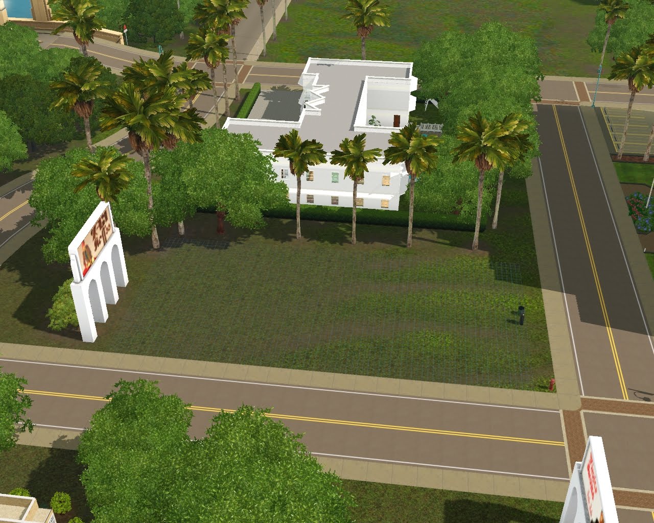 Summer's Little Sims 3 Garden Roaring Heights List of Empty Lots