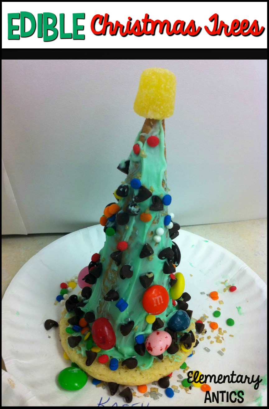 Edible Christmas Trees Elementary Antics