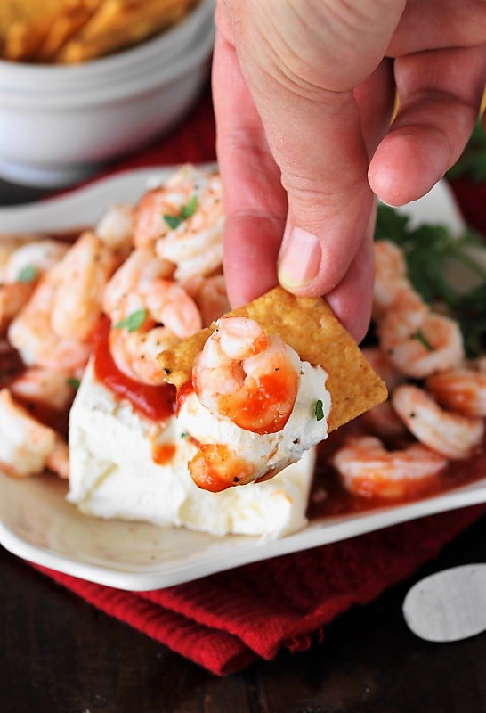 Super Easy Shrimp & Cream Cheese Appetizer The Kitchen is My Playground