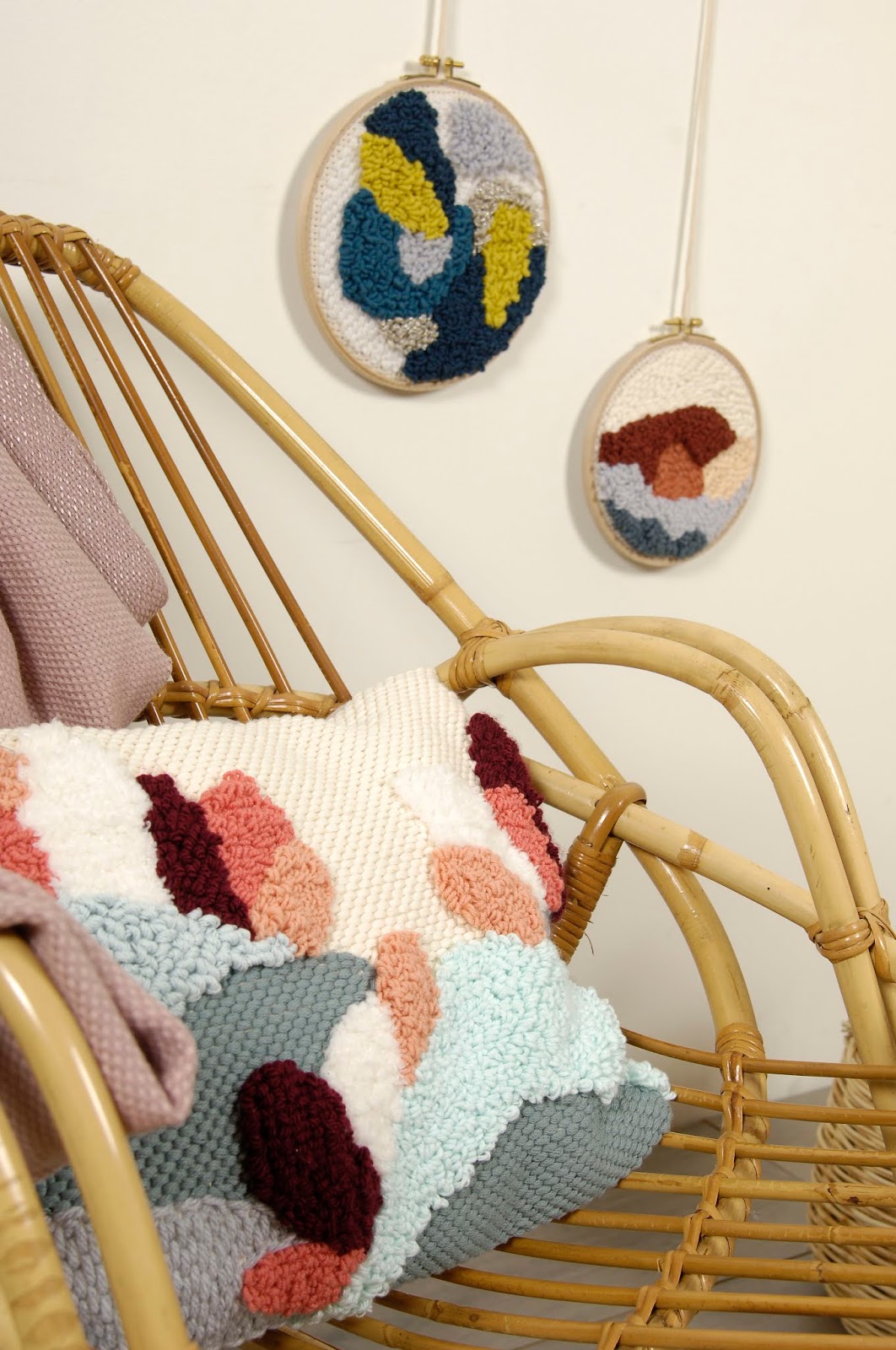 El blog de Dmc Punch needle, la técnica de bordado de moda