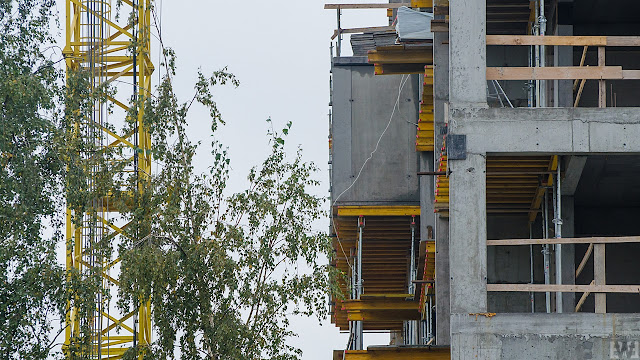 Budowa River Tower Bydgoszcz KWK Construction