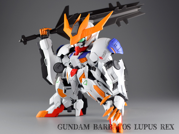Custom Build Sd X Hg Gundam Barbatos Lupus Rex Gundam Kits