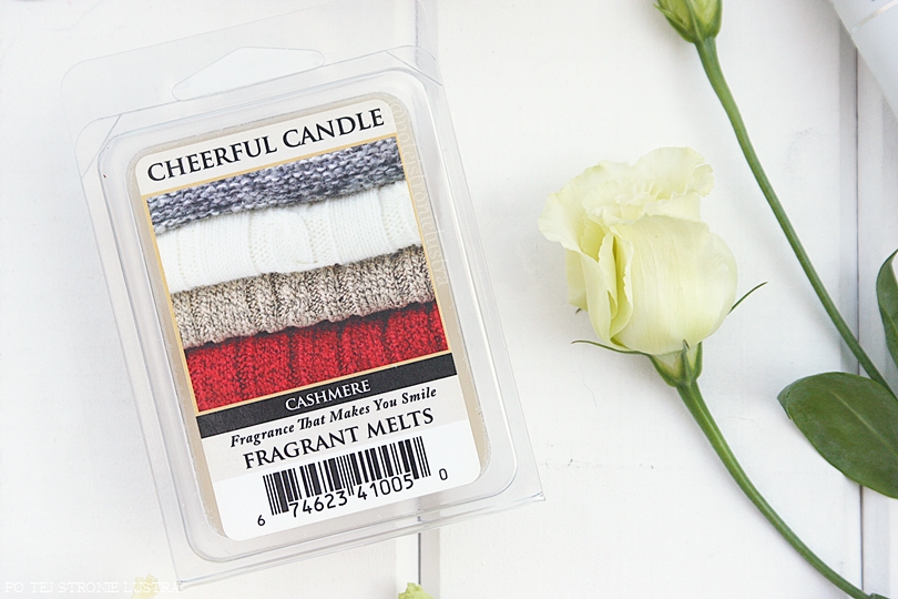 wosk zapachowy cheerful candle cashmere