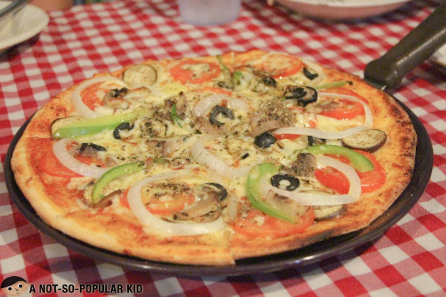 Veggy pizza called Buono Verdure - Friuli Trattoria