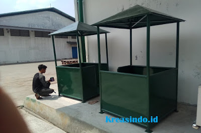 Pos Jaga Satpam pesanan PT Mero Sekawan Jaya Cikupa Tangerang Pos Jaga Satpam pesanan PT Mero Sekawan Jaya Cikupa Tangerang