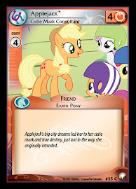 My Little Pony Applejack, Cutie Mark Consultant Equestrian Odysseys CCG Card