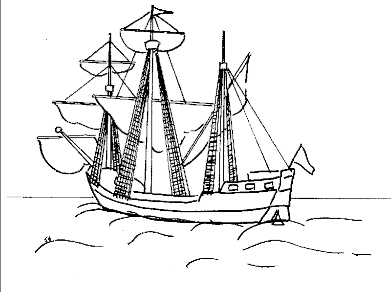 Free Ships Coloring Pages title=