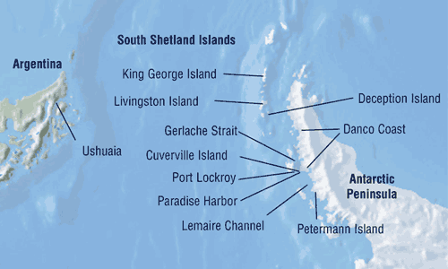 Шетландские острова карта