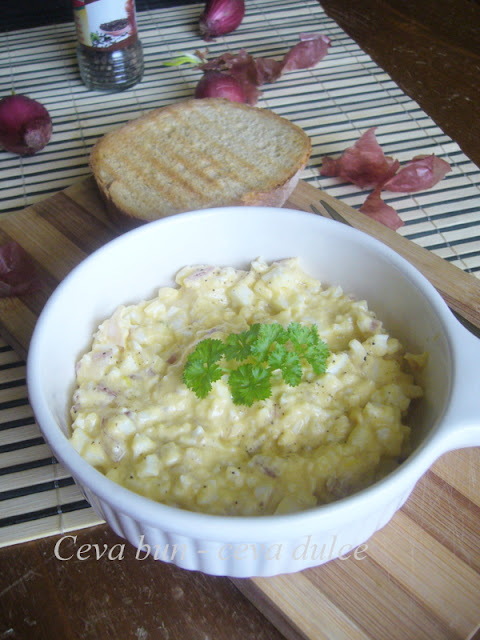 Salata de oua cu smantana