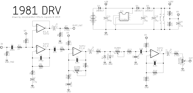 Pedal bumble schematic buzz Guitar pedal