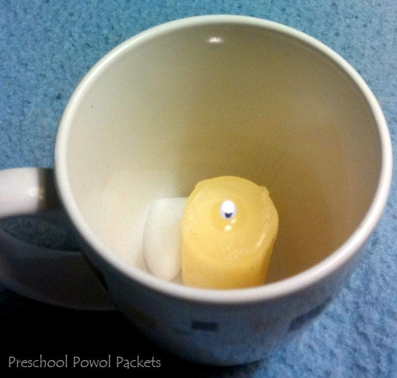 Candle & Dry Ice Science Experiments Preschool Powol Packets