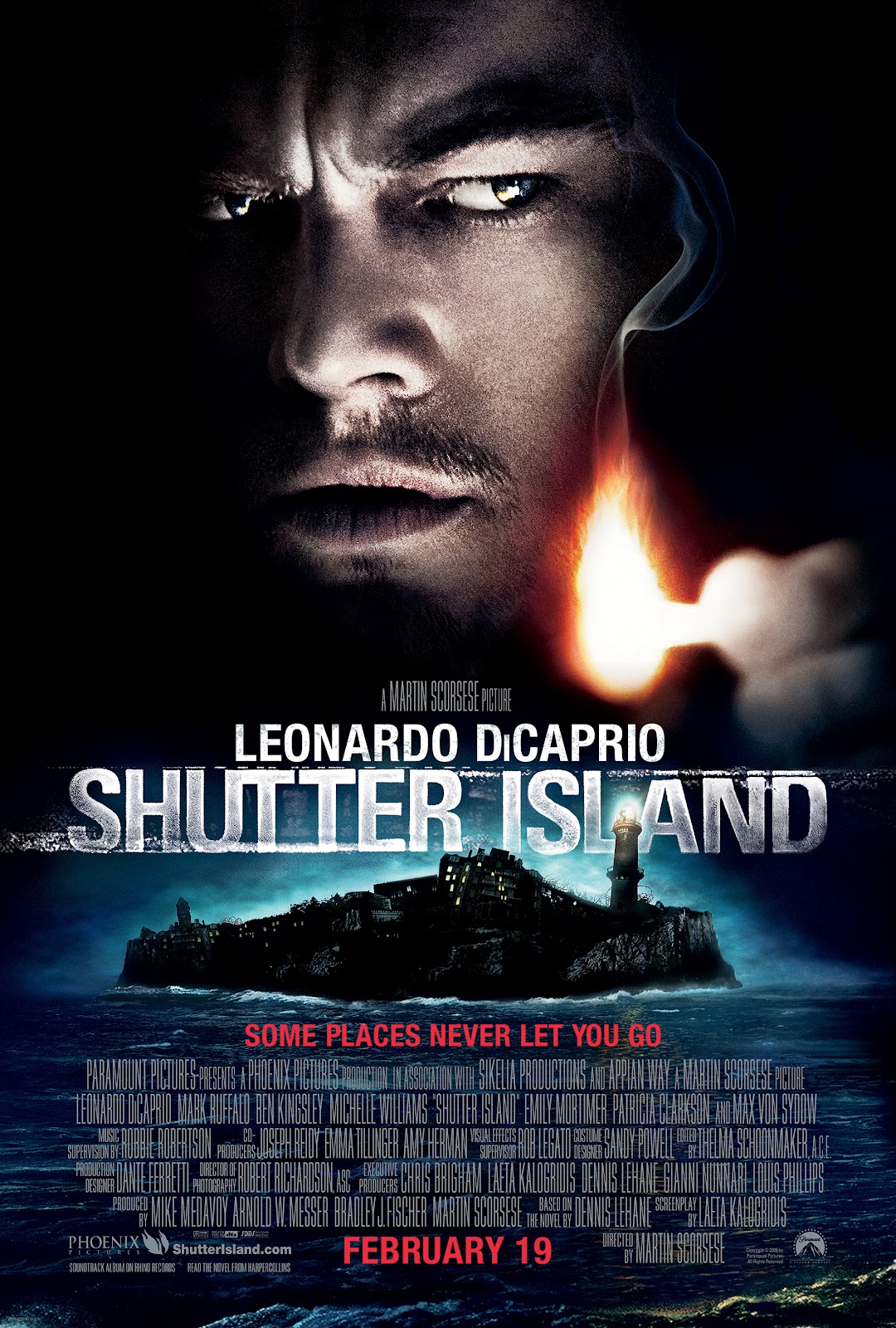 Shutter Island movie poster art