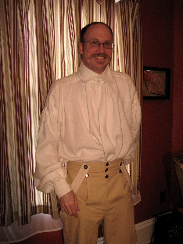 Victorian Tailoring: Regency Shirt: Part 6 (finished!)