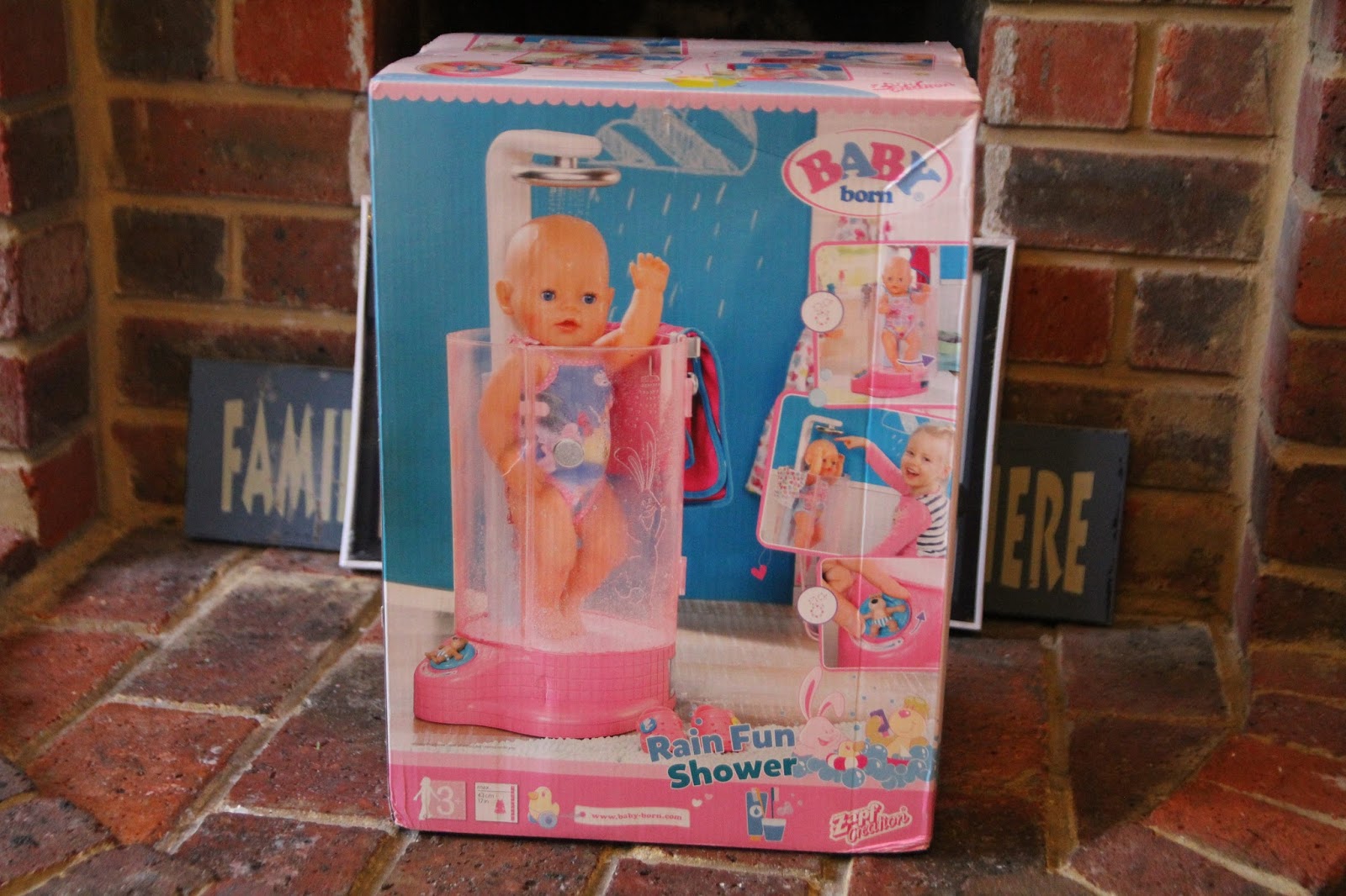 Mummy's Little Blog BABY Born Bath Time Rain Fun shower Review