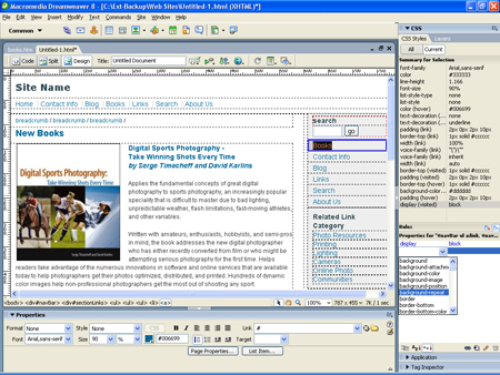 macromedia dreamweaver 8 macromedia dreamweaver 8