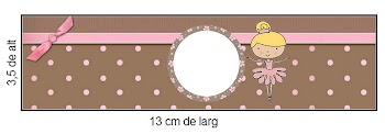 Ballet: Free Printable Toppers, Images and Candy Bar Labels.