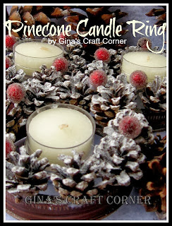 http://ginascraftcorner.blogspot.com/2013/11/mini-pinecone-wreath-mason-jar-lids.html