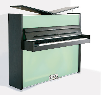 modern upright piano