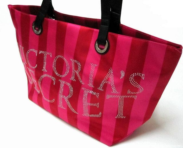 From USA with Love: VICTORIA'S SECRET PINK BLING STRIPED TOTE!