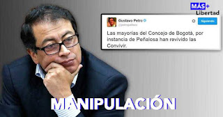 manipulacion gustavo petro redes sociales redes sociales gustavo petro elecciones de colombia