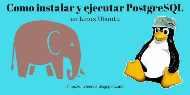 Como instalar PostgreSQL en Linux Ubuntu Server