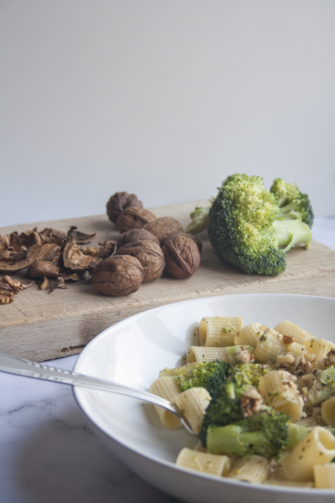 Pasta broccoli e noci Breakfast at Tiffany's di Francesca Maria Battilana