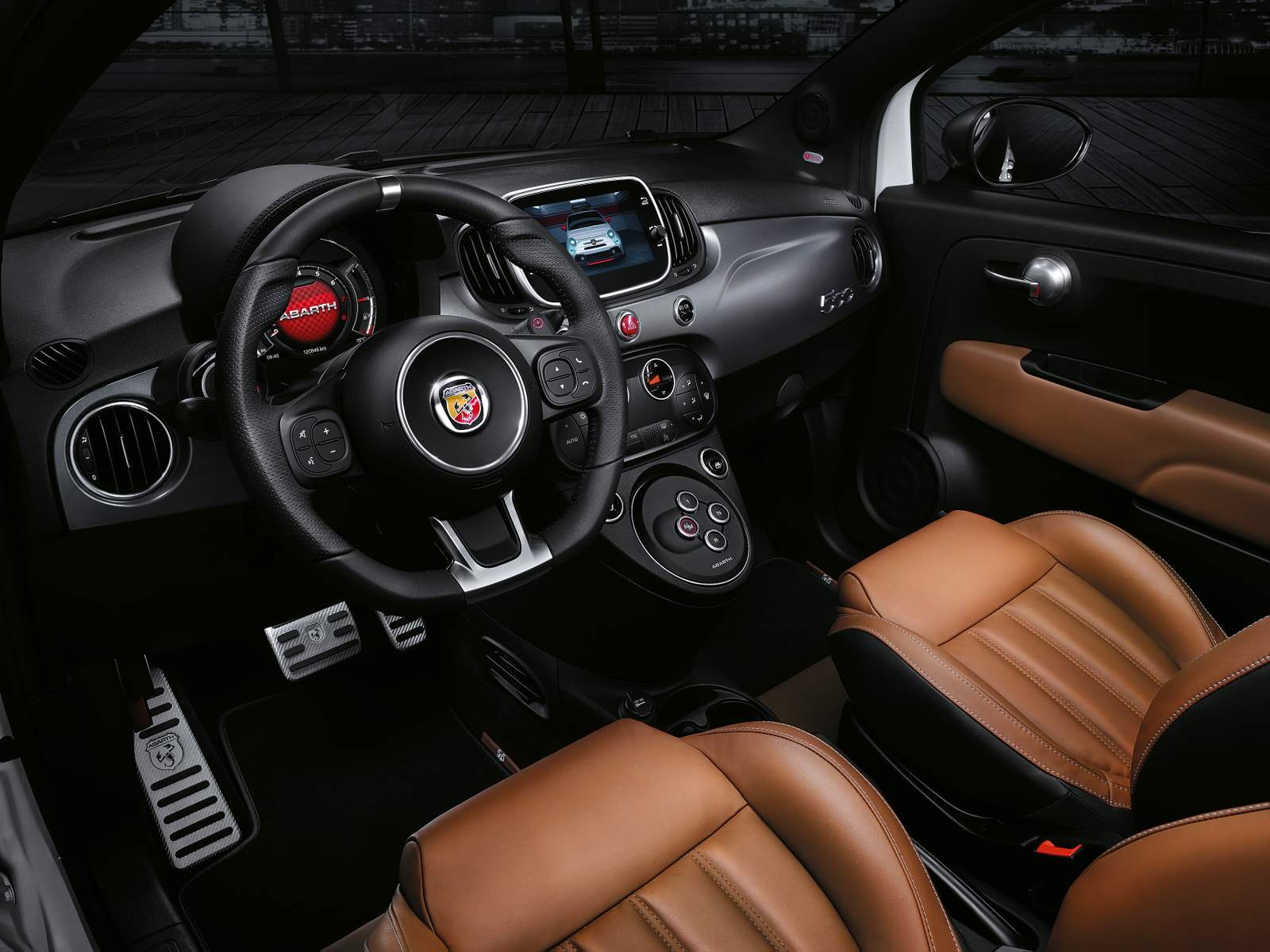 Fiat 595 Abarth 2017 fotos e especificações oficiais Fiat 595 Abarth 2017 fotos e especificações oficiais