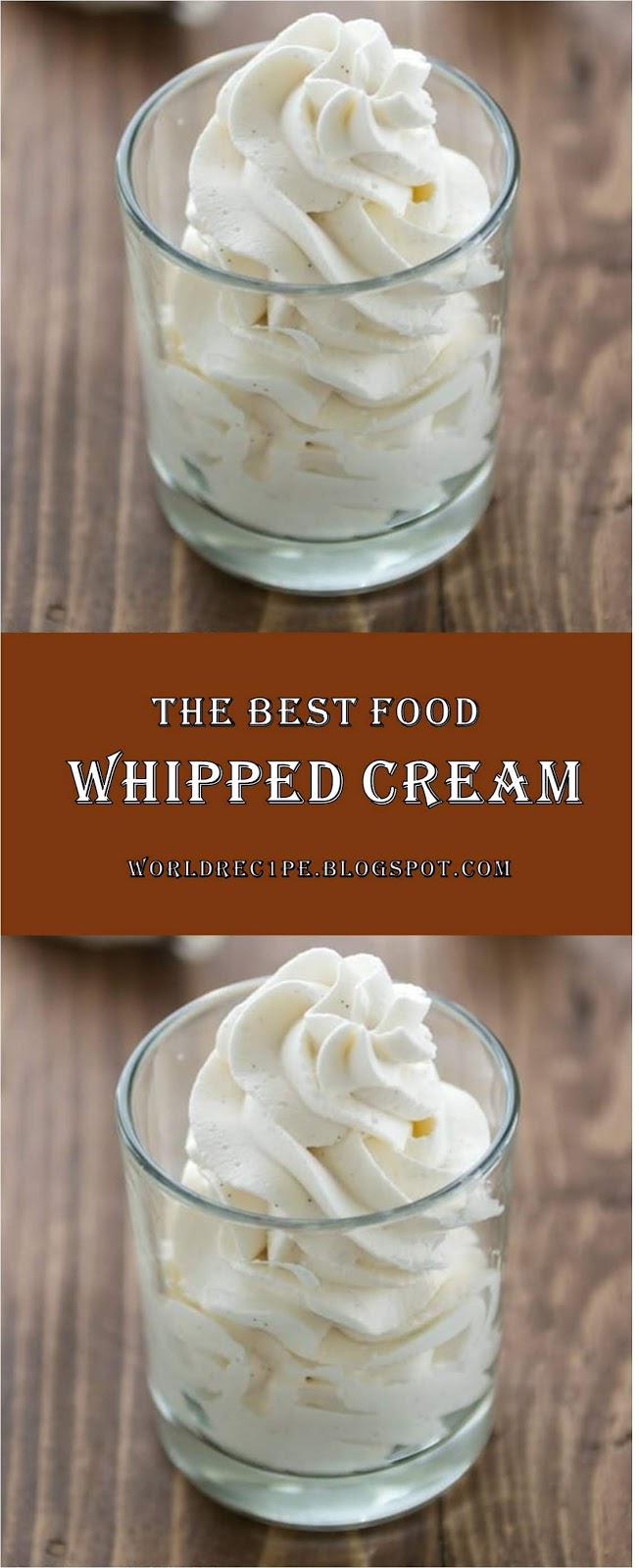 Best whipped cream recipe - treepikol