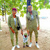 Checkout NYSC Couple with their son in NYSC outfit in Camp