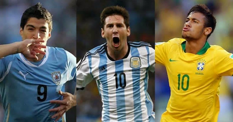 10 Pemain Terbaik Amerika Selatan 2015
