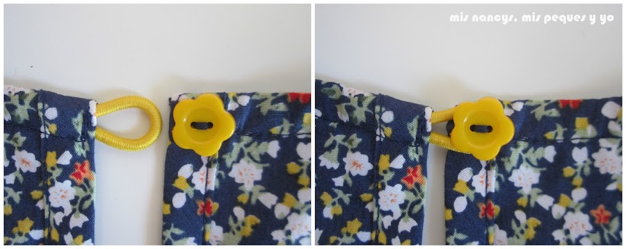 mis nancys, mis peques y yo, tutorial blusa sin mangas niña (patrón gratis), coser botón