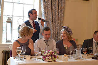 Wedding Singer John Norcott entertaining at Eaves Hall