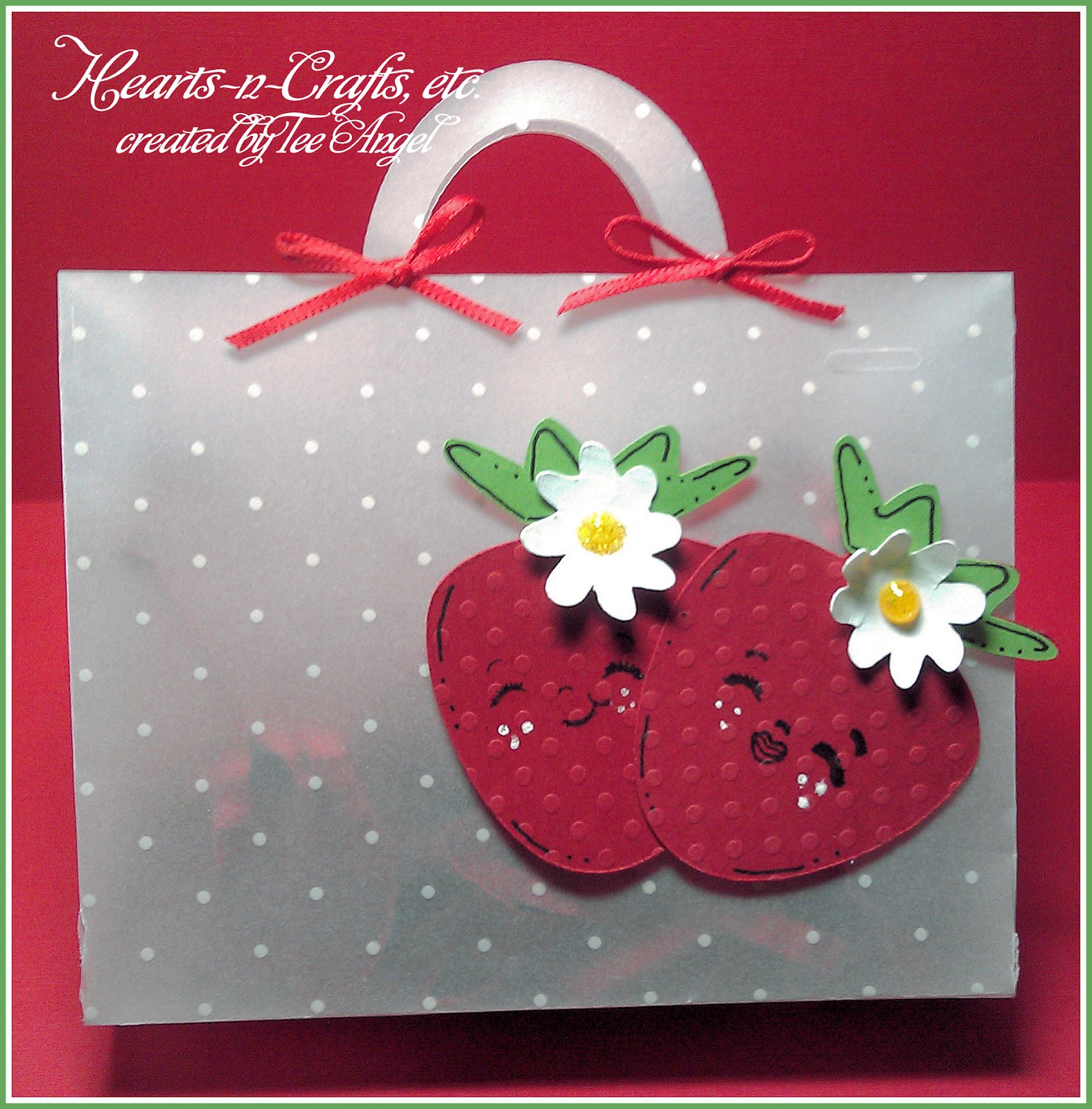 HeartsnCrafts, etc Cricut Tips with Tee Vellum Bag