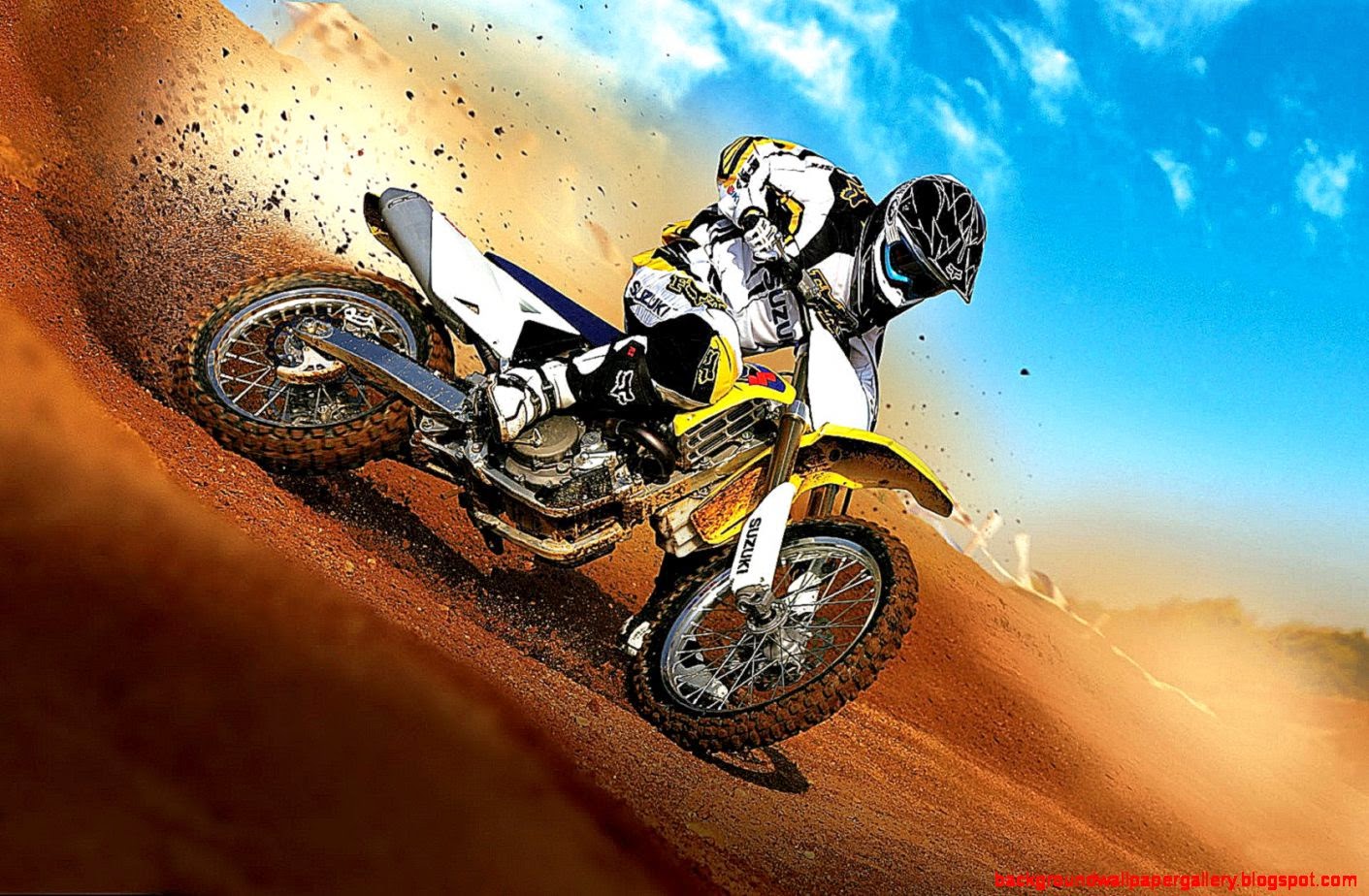 Suzuki Motocross Wallpapers  HD Wallpapers