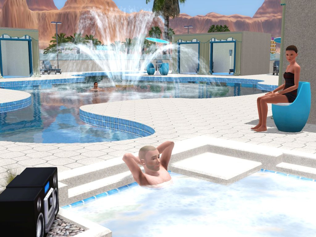 Симс 3 лаки палмс карта