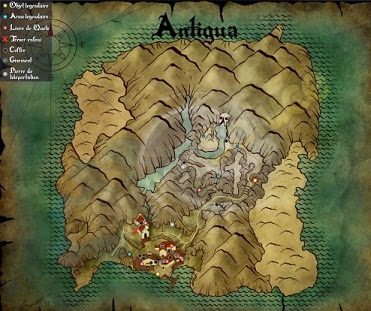 Risen 3, Titan Lords,  Antigua Map