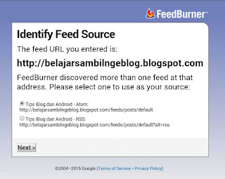 Indentify feed source