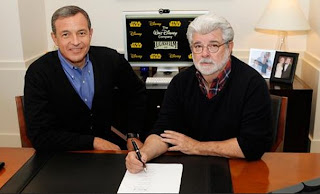 George Lucas y Disney - cine series y tv