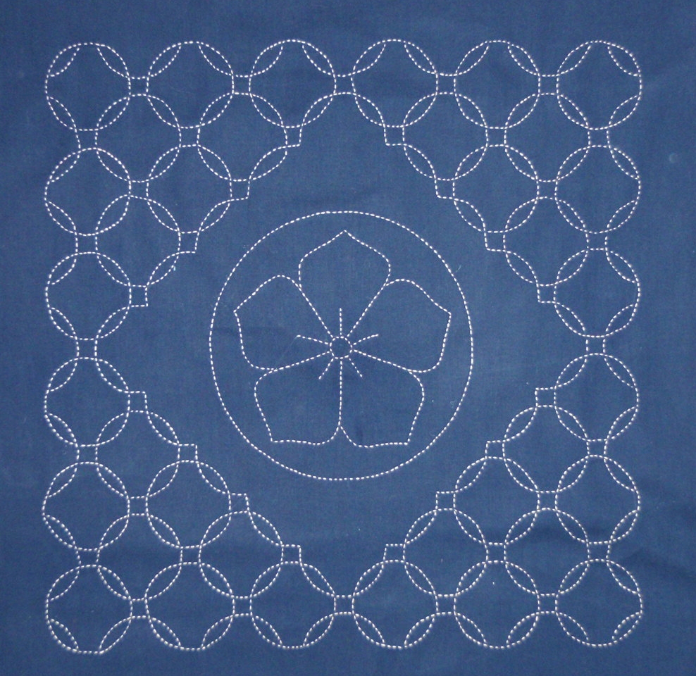 Сашико схемы для начинающих в одежде