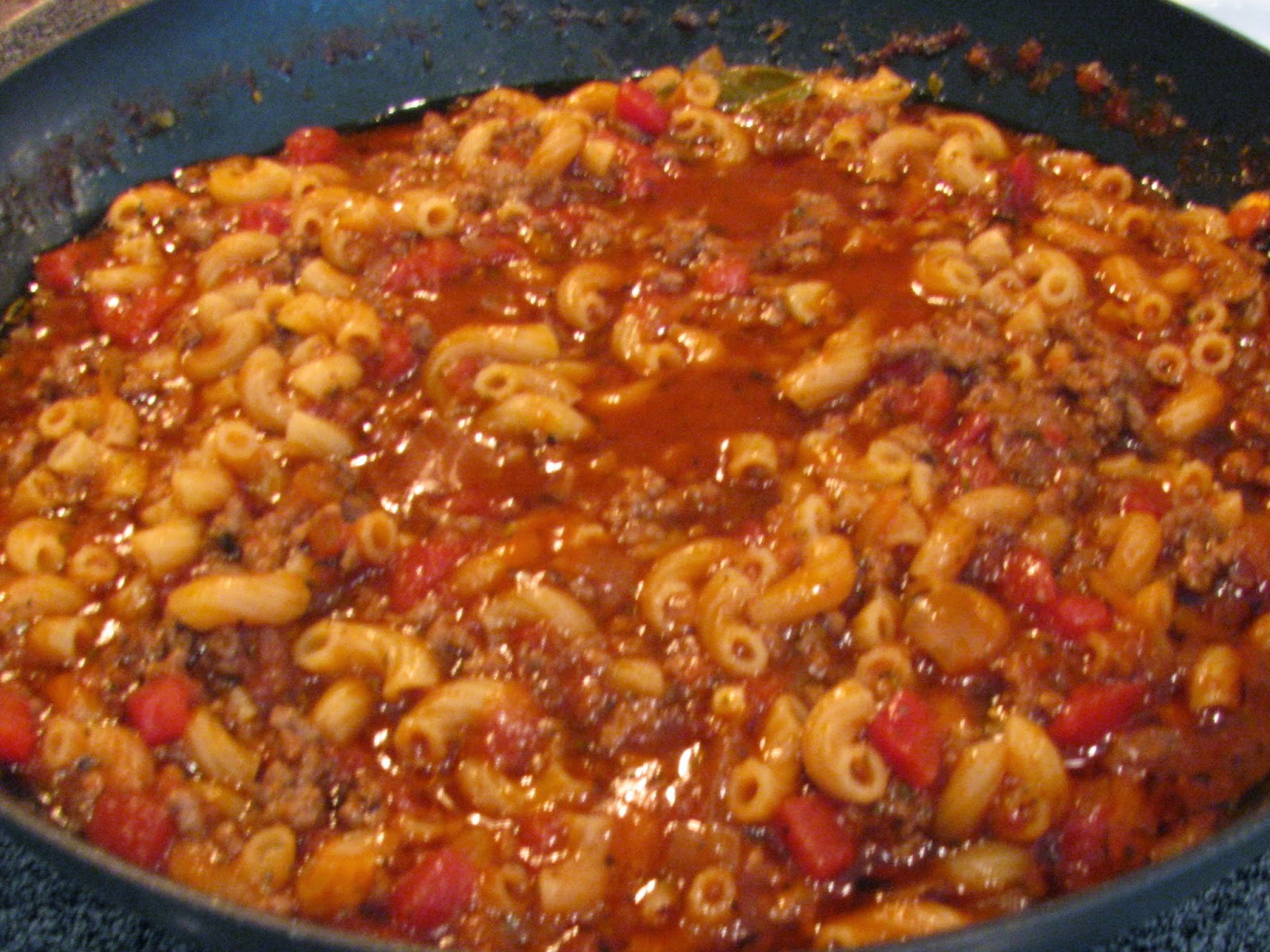 Rita's Recipes American Hamburger Goulash