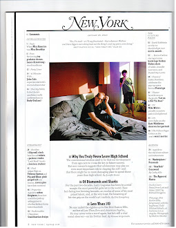 Todd Michael Schultz & Bret Easton Ellis in New York Magazine