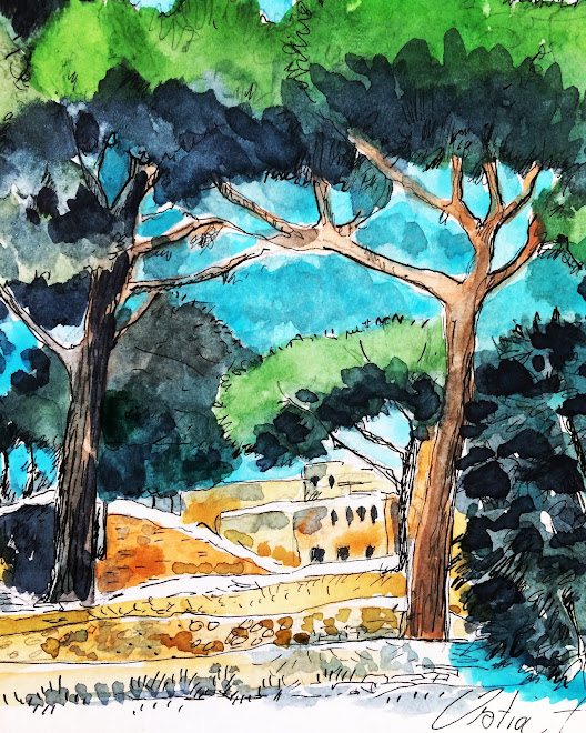 Carnet de voyage, Ostia Antica