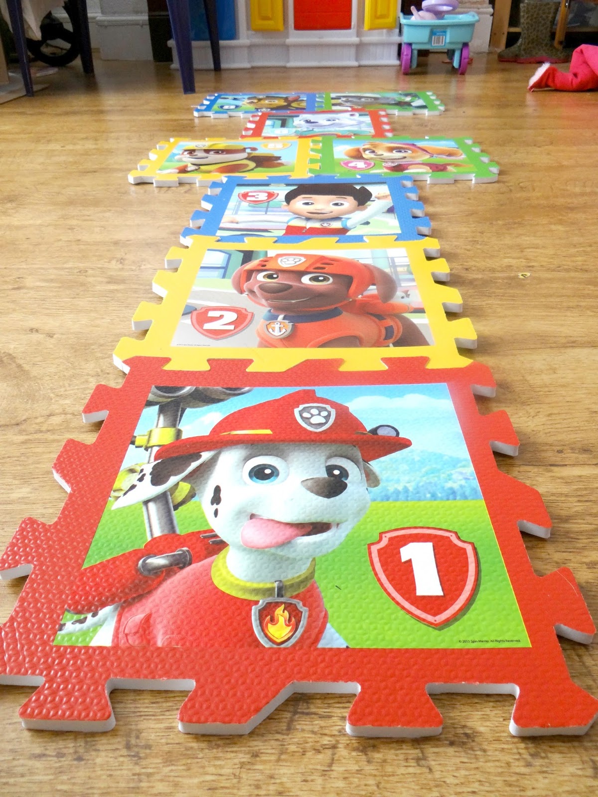 Counting With Paw Patrol Playmat Beth Owen
