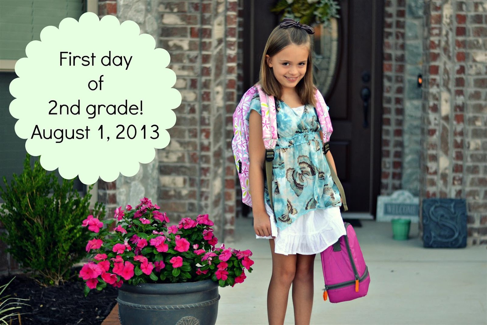 The Sparacino Chronicles The First Day Of 1st And 2nd Grade