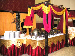 RIMA Catering Dekorasi Meja Prasmanan 