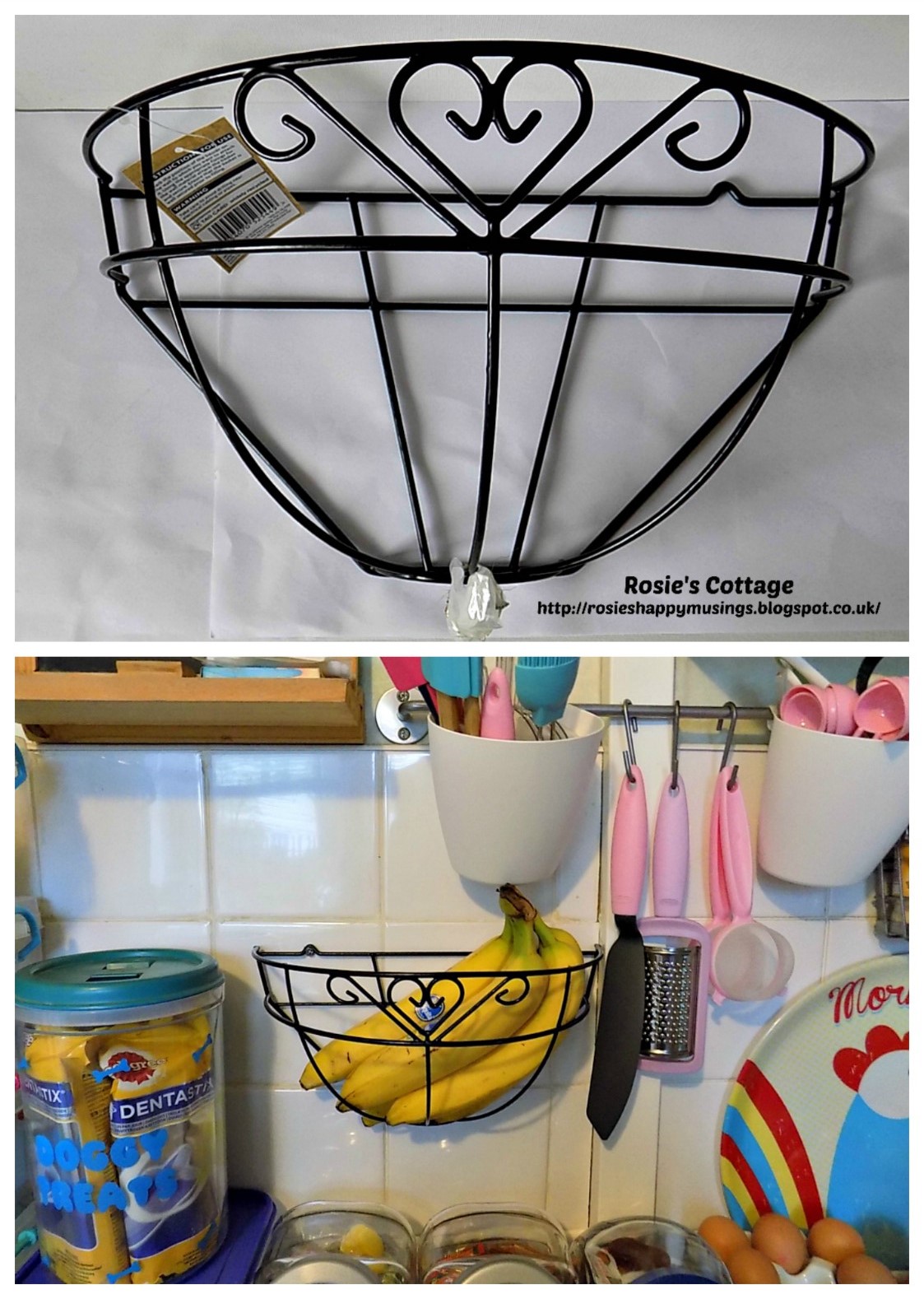 Rosie's Cottage How A Hanging Planter Became A Home For Bananas...