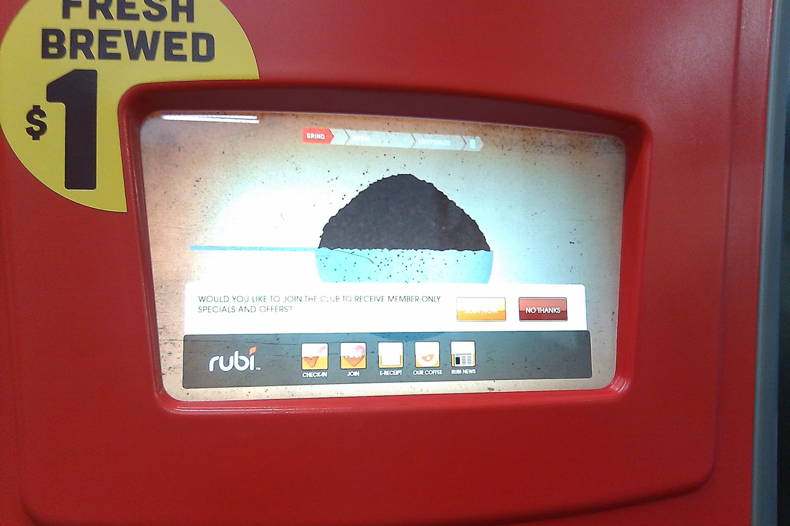 Seattle's Best Coffee Fresh Brewed Vending Machine It has grown on me!